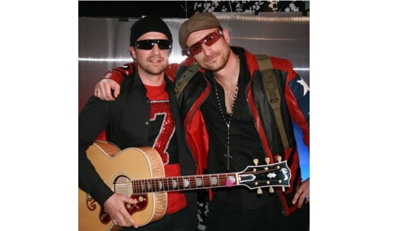 Bono en The Edge (U2 tribute) boeken