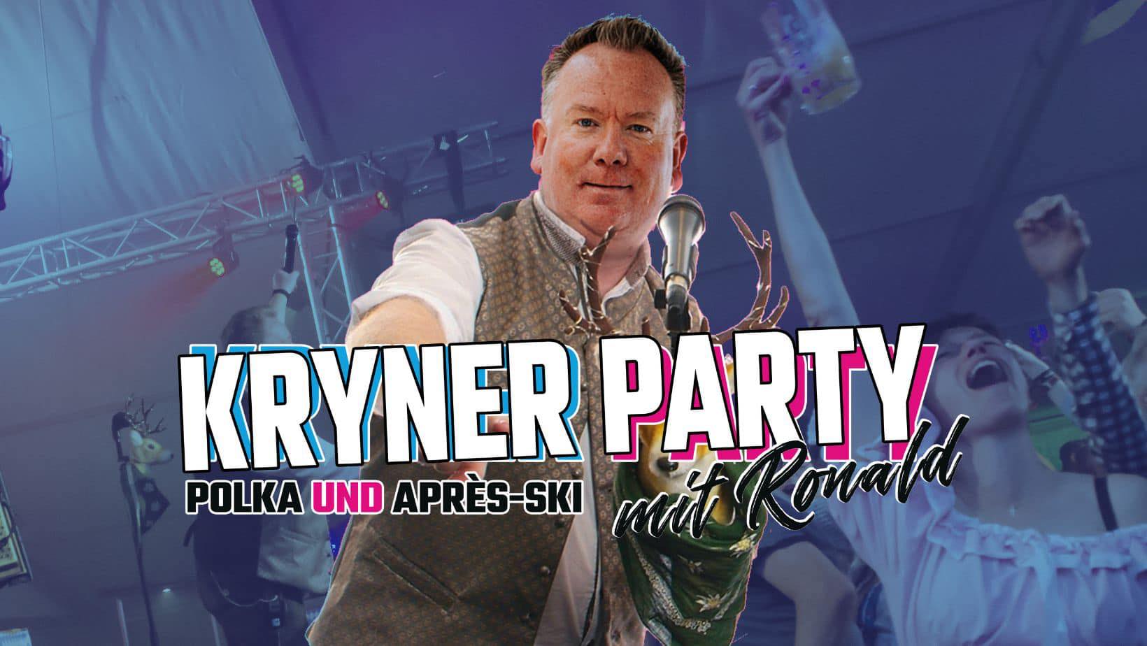 Kryner Party mit Ronald boeken