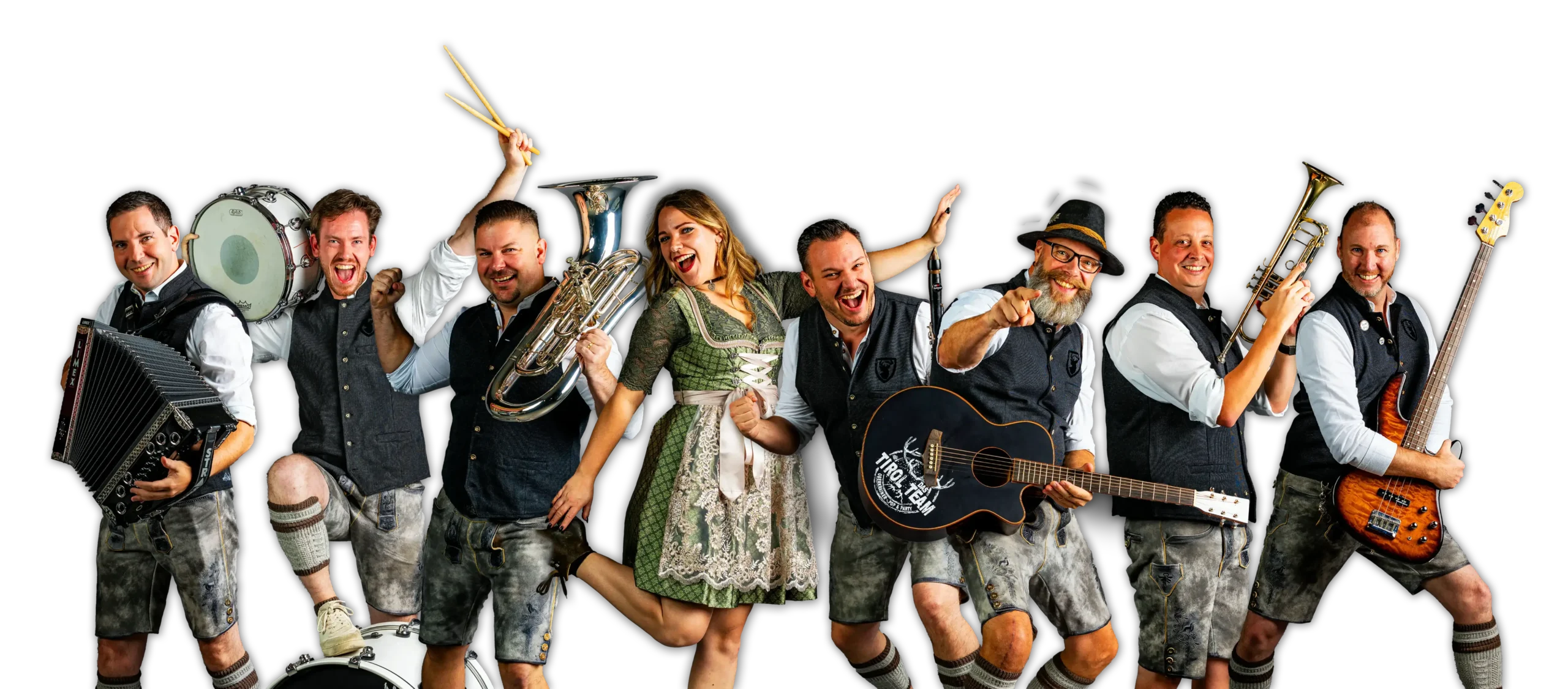 Das Tirol Team boek je bij Burolivemuziek.nl