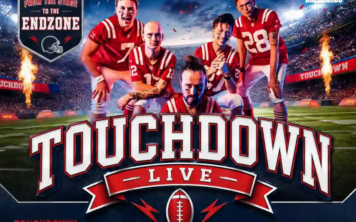 TOUCHDOWN boeken bij burolivemuziek