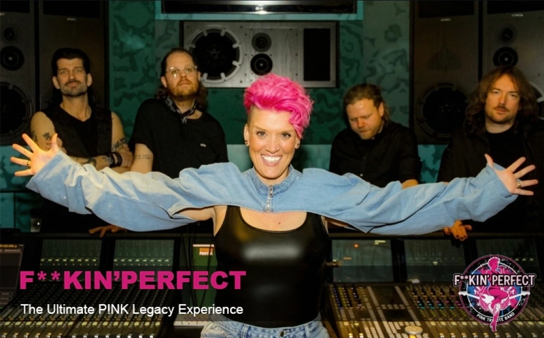 F**KIN' PERFECT boek je bij Burolivemuziek.nl